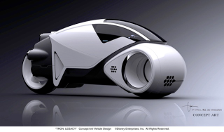 Illustration for article titled How Tron: Legacy Light Cycle Designers Made the Sexiest, Coolest Vehicle Ever